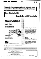 Anonymität aufgedeckt - Werbefax "Sauberkeit auf der Baustelle"