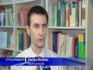TV-interview im ARD-Mittagsmagazin (Rechteinhaber: ARD)