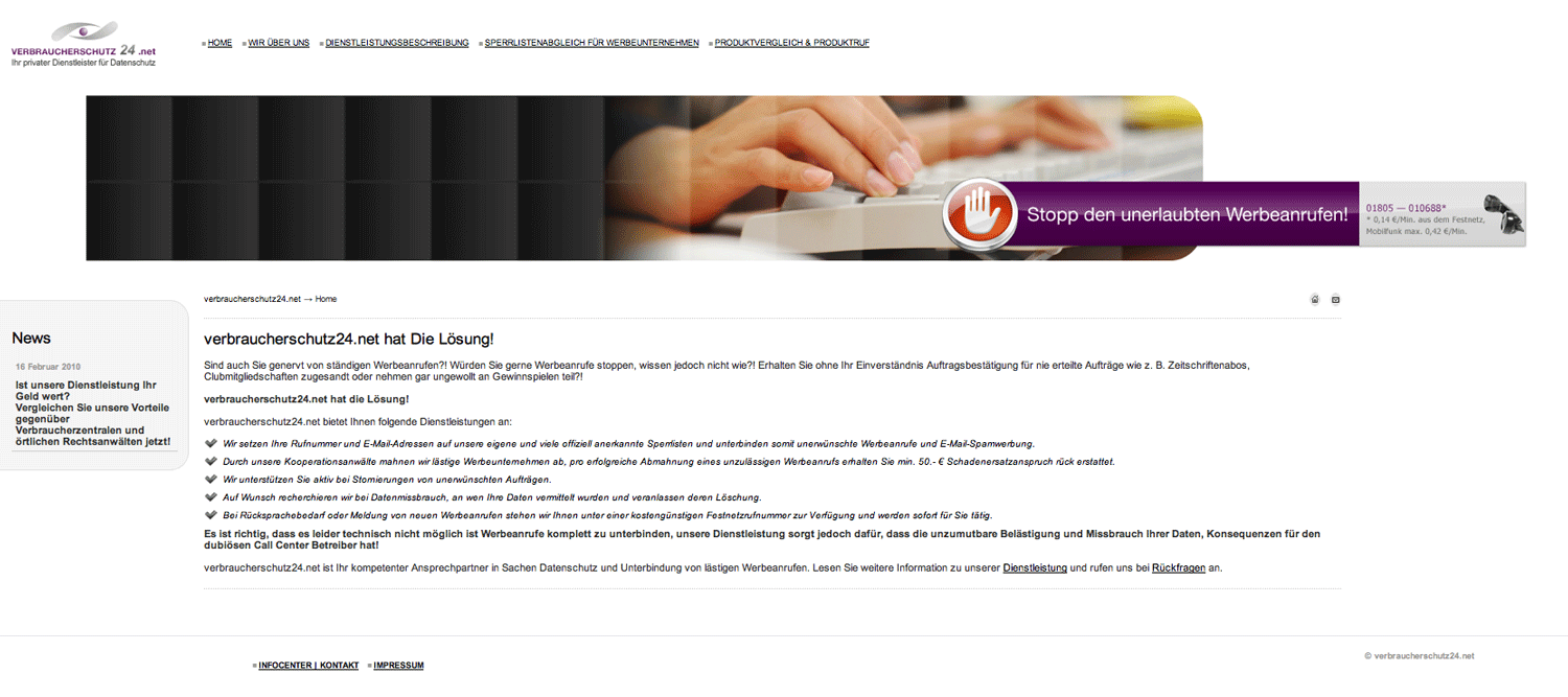 2010-03-17_verbraucherschutz24.net_Startseite_Screenshot 2010-03-17_verbraucherschutz24.net_Startseite_Screenshot